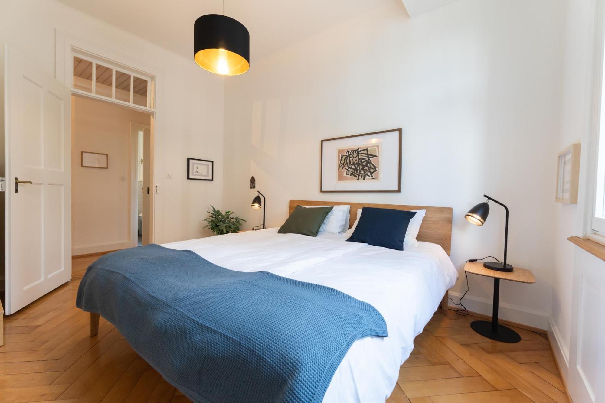 Charmante Altbauwohnung Am Rhein Basel Luaran gambar